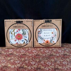 Embroidery kits